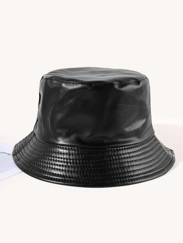 Dull Black bucket Hat